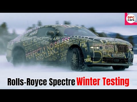 Rolls Royce Spectre Winter Testing
