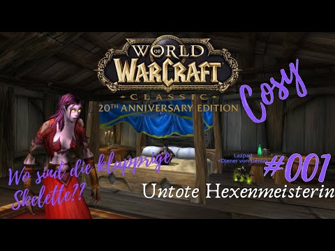 Let's Play WoW Classic Fresh - Cosy. Episode 1. Story Mode. Fall asleep and experience it all!