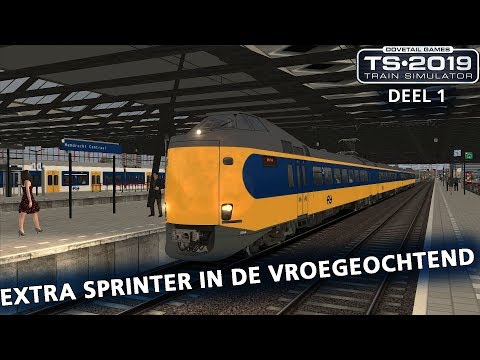 Train Simulator 2019: Zo ontstaat vertraging 2.0 (Extra Sprinter in de vroege ochtend [Deel 1])