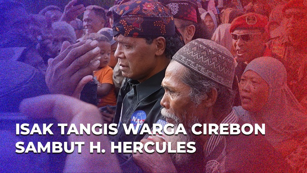 Isak Tangis Warga Sambut H. Hercules: Harapan Baru Warga Korban Mafia Tanah PLTU 2 Cirebon