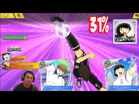Trash Misugi 😂😂 - Review Christmas Misugi & Alfredo 31% bond - Captain Tsubasa Dream Team