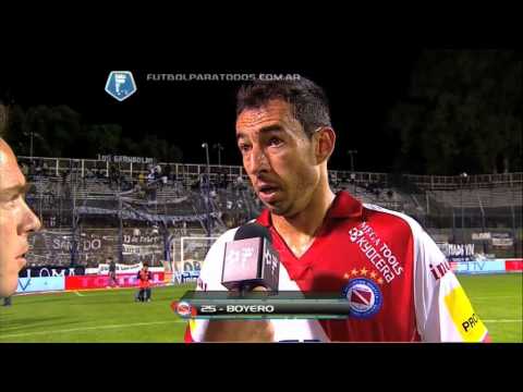 Nota Boyero. Gimnasia 0 Argentinos 0. Inicial 2013. Fecha 16. Fútbol Para Todos.