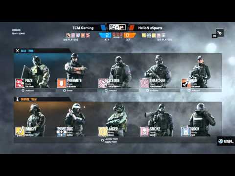 ESL Go4R6 March EU (PC) Finals TCM Gaming vs HelioN eSports