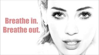 Hilary Duff - Breathe In. Breathe Out. (Lyric Video)