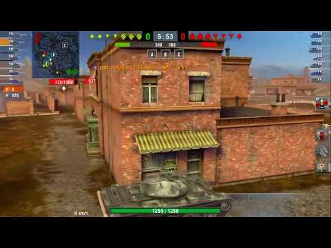 World Of Tanks Blitz  - T54 ltwt - 3.5K DMG, 3 Kills, 1232 base xp