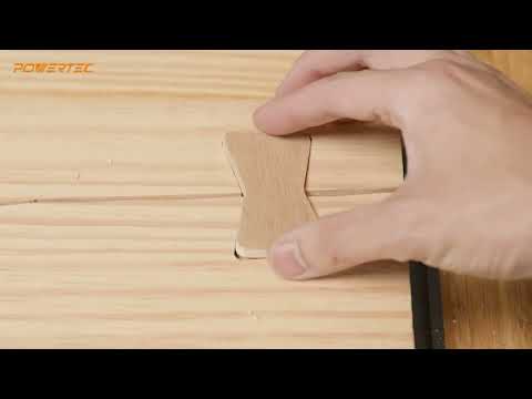 Router Template Series | Create Easy Butterfly Inlays with POWERTEC #woodworking