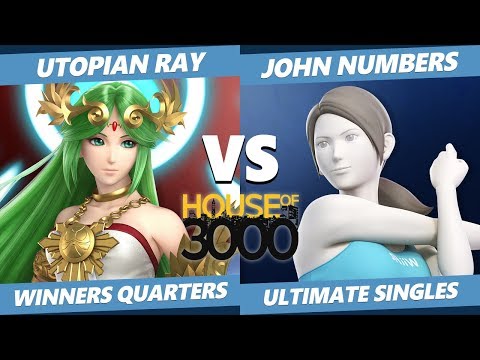 Smash Ultimate - Utopian Ray (Palutena) Vs. John Numbers (Wii Fit) SSBU Xeno 198 Winners Quarters
