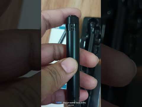 Black spy pen camera