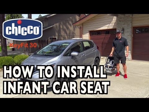 How To Install an Infant Car Seat (featuring Chicco KeyFit 30) on Everyman Driver Video