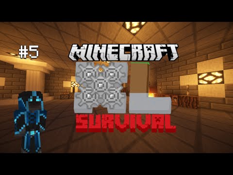 Minecraft XLSurvival Ep. 5 Slimefun Alloy Making