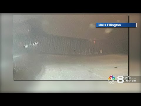 Crane collapses shutting down traffic on I-275 NB