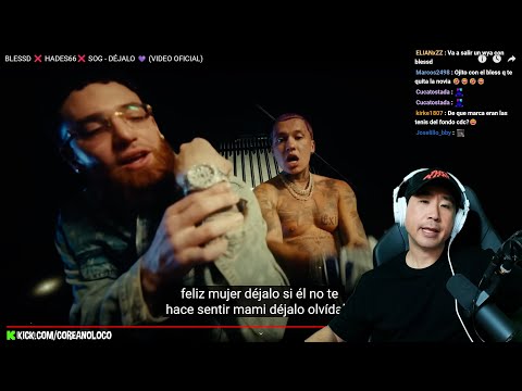 Coreano Loco reacciona a Blessd, Hades66, SOG 🇨🇴🇵🇷🔥 DÉJALO