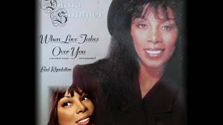 DONNA SUMMER ''WHEN LOVE TAKES OVER YOU'' (EXTENDED REMIX)(1989)