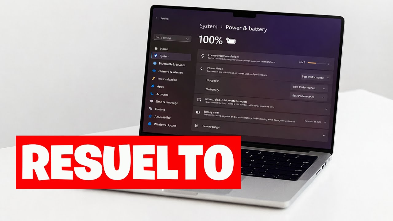 💻Solución: La Laptop No Carga al 100% | Batería Atascada en un Porcentaje (Windows 10/11)🔋