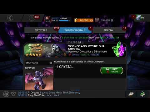 Quick 5* Dual crystal open