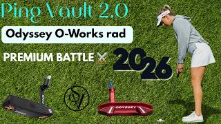 Ping Vault 2.0 Putter vs Odyssey O-Works rad Putter | Premium Putter Battle