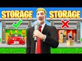 MYTHIC vs TRASH Storage Wars GAMESHOW For LOOT (Fortnite)