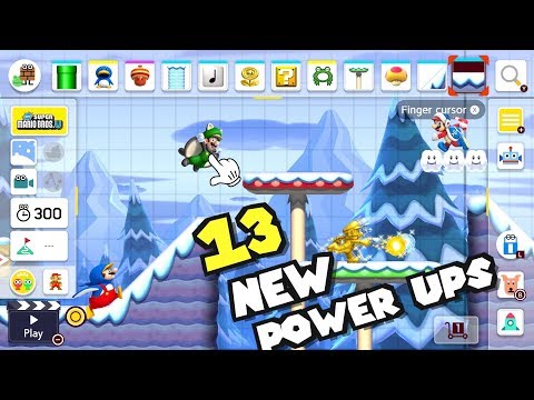13 NEW Power-Ups That NEED To Come To Mario Maker 2!