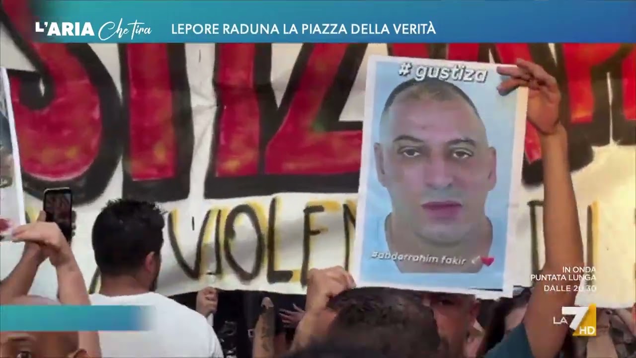 Lepore raduna la piazza della verità