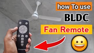 Download the video "How to use fan remote | bldc ceiling fan ka remote kaise use kare | how to pair BLDCfan with remote"
