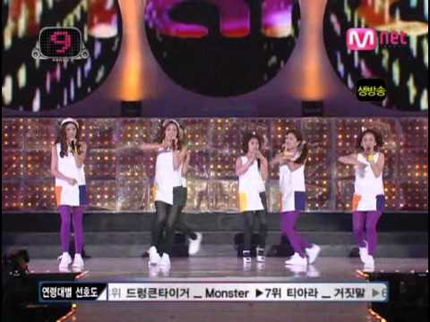 [HQ] Lies - Tiara @ M!countdown [090827]