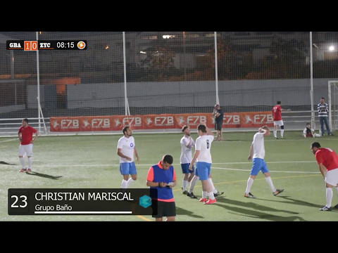 Resumen. Primera.  G. Baño 7-1 Zabala y Catalán. Fútbol 7 Bravo