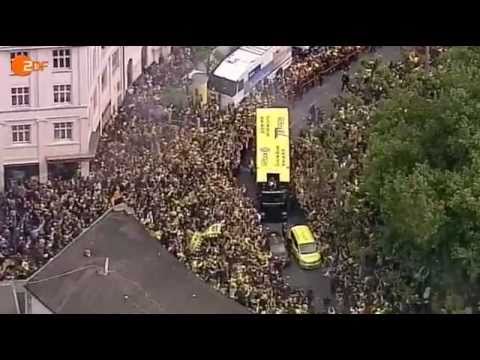 Dortmund feiert: Mit dem Autokorso zur Meister-Sause