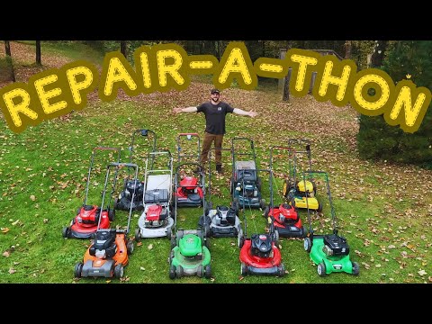 Can I Fix 12 Lawn Mowers??