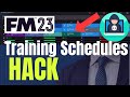 Get the BEST from your Squad with FM23 Training Schedules