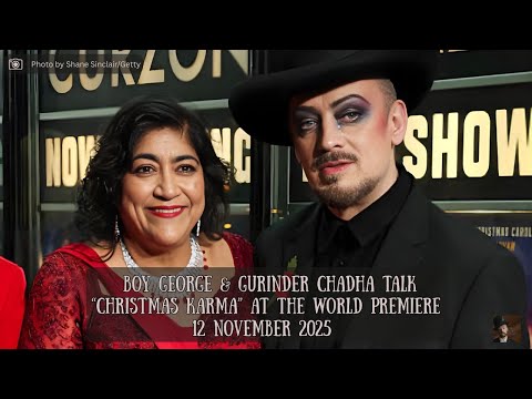 🌟 BOY GEORGE & GURINDER CHADHA TALK "CHRISTMAS KARMA" | 12 NOVEMBER 2025