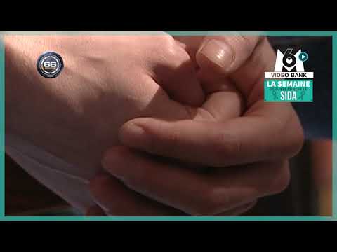 Séropositif à 24 ans.  // Extrait archives M6 Video Bank