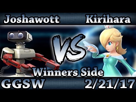 GGSW 21 - Joshawott (R.O.B) Vs. Kirihara (Rosalina) Smash Wii U Winners Side - Smash 4