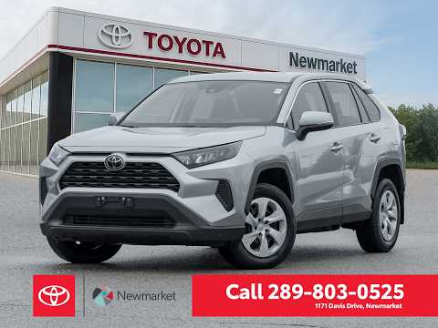 2024 Toyota RAV4 LE AWD in Silver for sale at Newmarket Toyota in Newmarket, ON