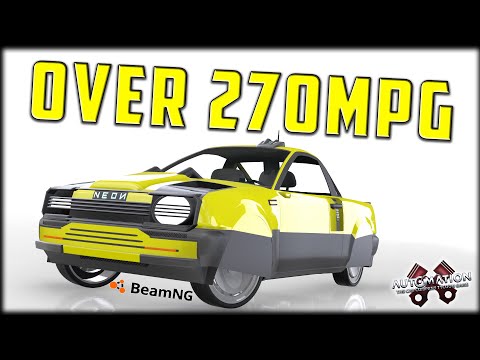Building A Cyberpunk Hypermiler!! Automation - BeamNG