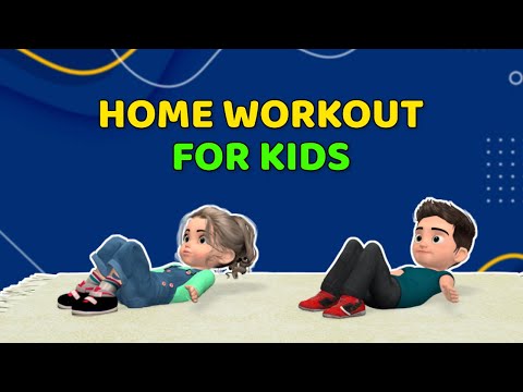 30 MIN FULL BODY FITNESS WORKOUT FOR KIDS: HOME EXERCISE