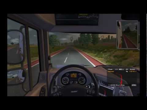 Euro Truck Simulator 2 DAF-XF Manchester-Dusseldorf ols