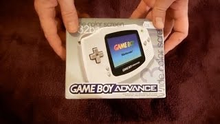 Nintendo Game Boy Advance AGB-001 Unboxing & Playtest