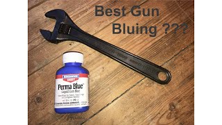 How to: Cold blue a 10" Bahco adjustable wrench