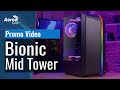 Видео про Корпус ATX Miditower AeroCool Bionic G-BK-v2 Black