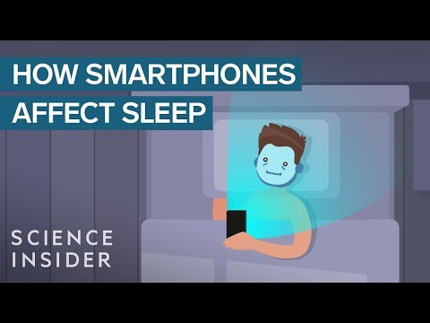 How Smartphones Affect Your Sleep Video