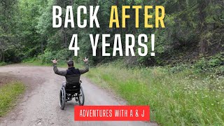 Our First Off Grid Camping Trip Since Spinal Cord Injury | We Finally Did it!
