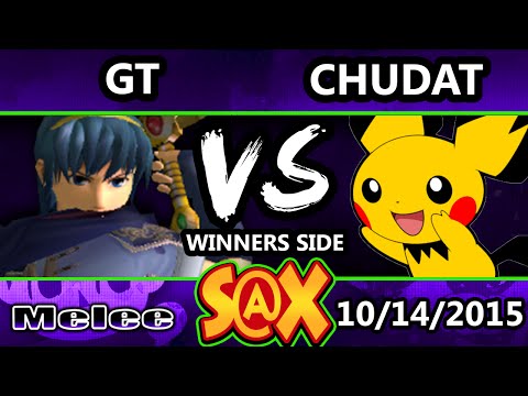 S@X 119 - GT (Marth) Vs. Chudat (Ice Climbers, Pichu) SSBM Tournament - Smash Melee