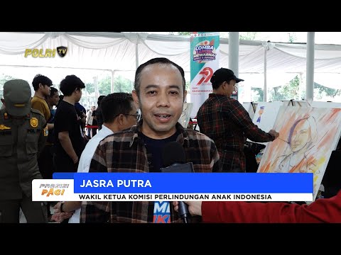 POLISI SAHABAT ANAK, KPAI APRESIASI POLRI DALAM LOMBA KREASI WARNA