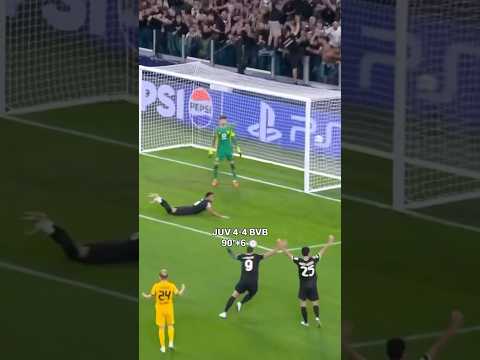 Juventus 4-4 Borussia Dortmund 🤯