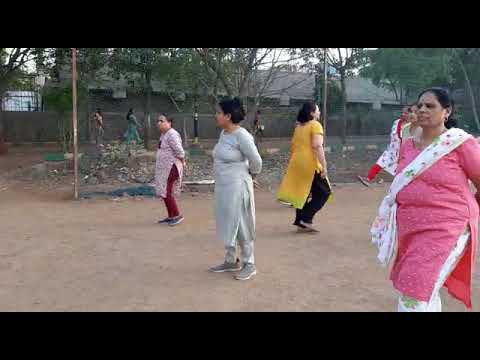 Musical Yoga at samarth jogging track nashik