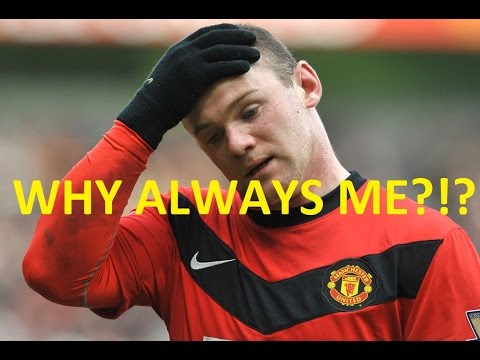 Wayne Rooney reacts to being benched again!