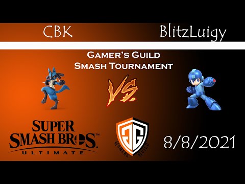 Gamer's Guild Smash Tournament - CBK (Lucario) vs BlitzLuigy (Mega Man)