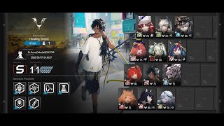 [Arknights] CC#8 Day 9 | Howling Dessert | Risk 8++ | No Brain Squad | High Rarity Squad