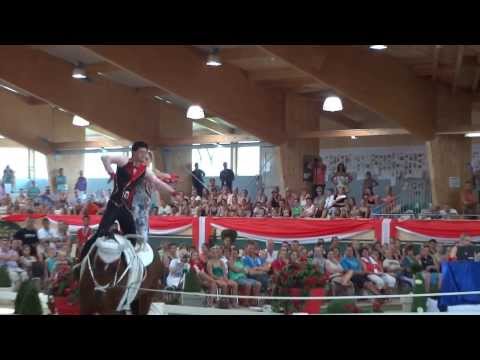 Jasmin Lindner Lukas Wacha European Vaulting Championship 2013 Austria