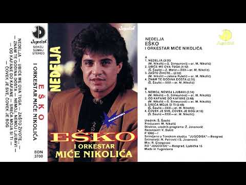 Esko Haskovic i Ork. Mice Nikolica - Nedelja - (Audio 1990) - CEO ALBUM